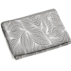 Linnea Couvre lit collection EMI pur coton 500 g/m² 260x240 cm gris sésame Hot