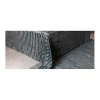 Vent Du Sud Couvre lit "Hermine" toutes dimensions - Ardoise - 180 x 230 cm pour lit 1 place