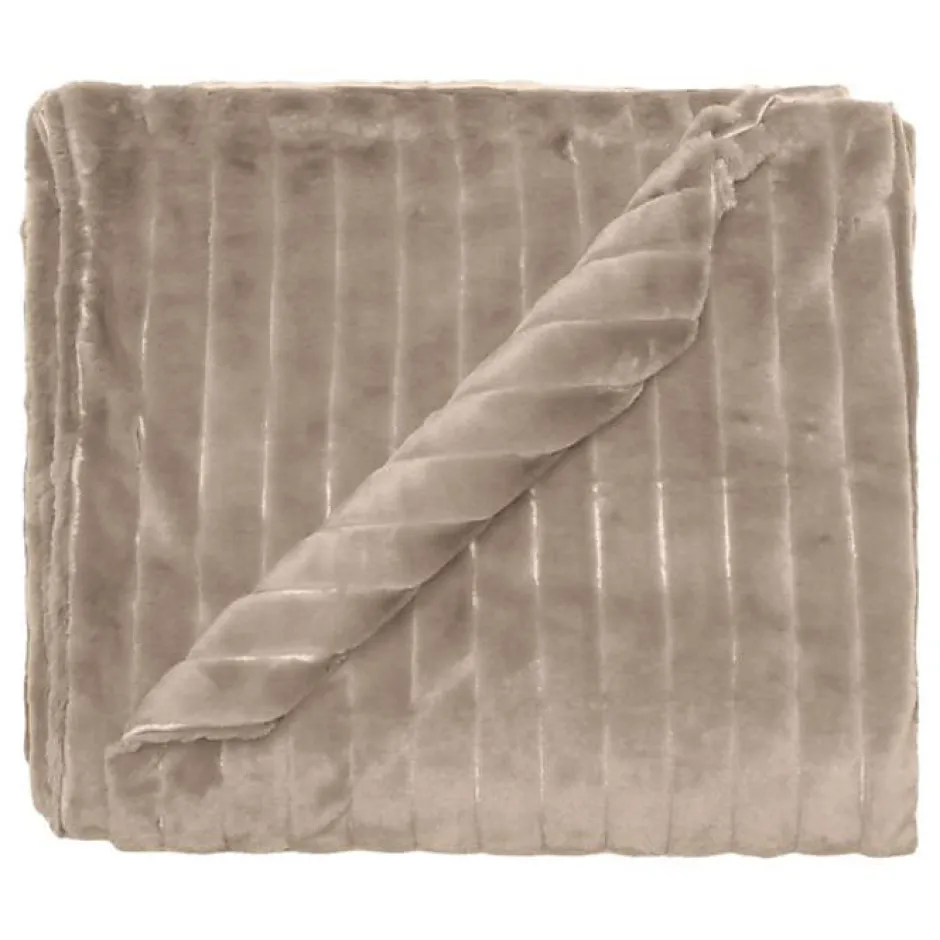 Vent Du Sud Couvre lit "Hermine" toutes dimensions - Naturel - 220 x 230 cm pour lit 2 places