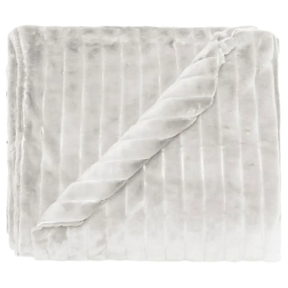 Vent Du Sud Couvre lit "Hermine" toutes dimensions - Neige - 220 x 230 cm pour lit 2 places Hot