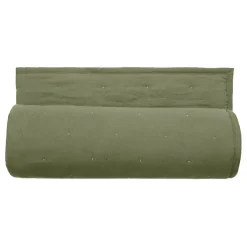 Vent Du Sud Couvre lit matelassé microfibre lavée "Céleste" toutes dimensions - Céleste Sauge - 220 x 240 cm pour lit 2 places