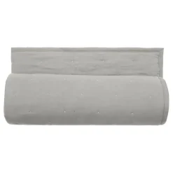 Vent Du Sud Couvre lit matelassé microfibre lavée "Céleste" toutes dimensions - Céleste Nacre - 240 x 260 cm pour lit "King Size"
