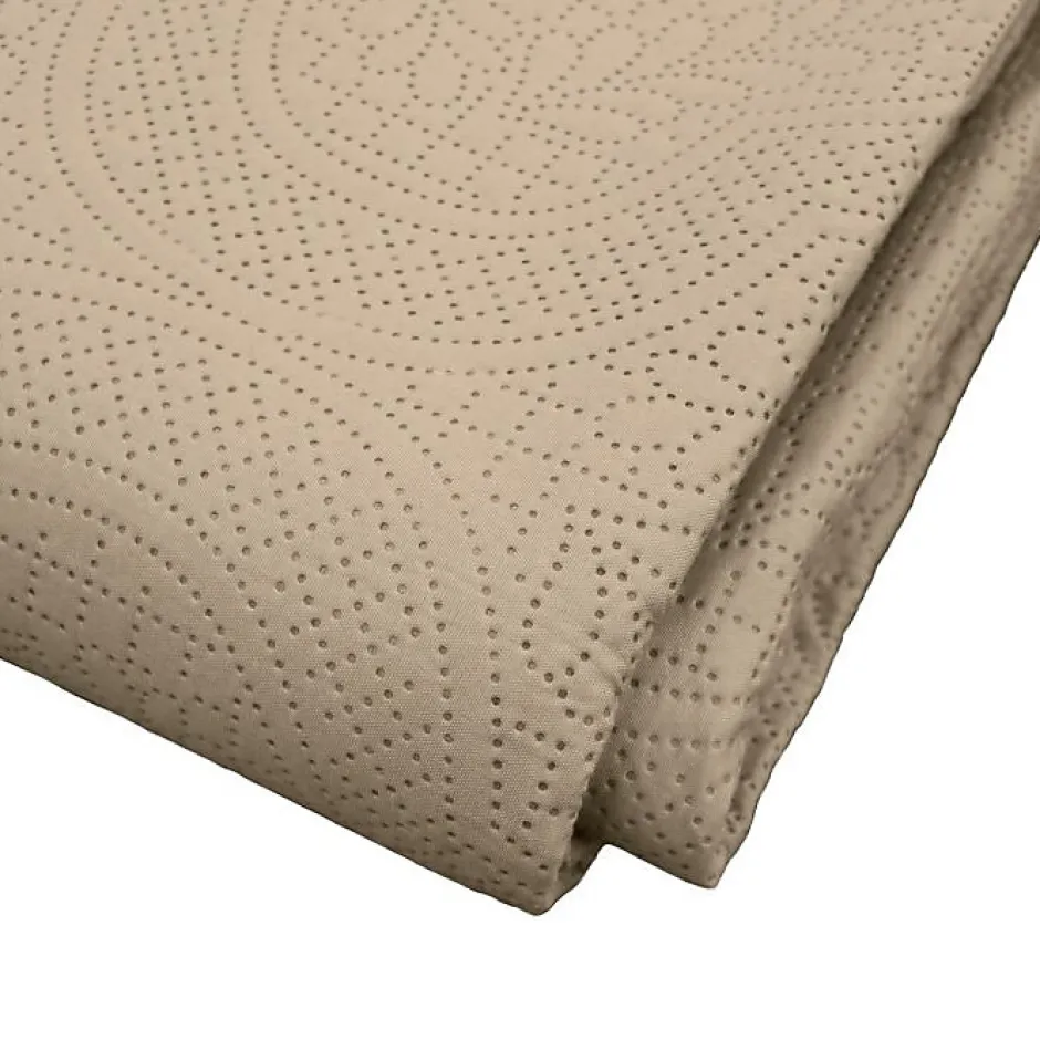 Douceur D'Intérieur Couvre lit 2p mat.+2 hc 60x60 220 x 240 cm microfibre unie romane Lin Discount