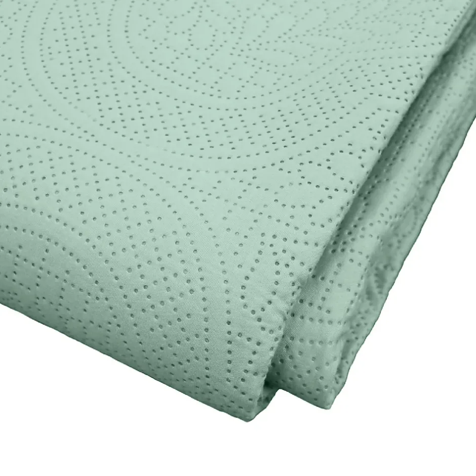 Douceur D'Intérieur Couvre lit 2p mat.+2 hc 60x60 220 x 240 cm microfibre unie romane Sauge Sale