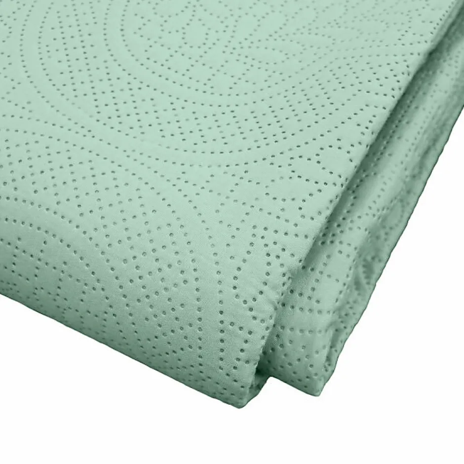 Douceur D'Intérieur Couvre lit 2p mat.+2 hc 60x60 220 x 240 cm microfibre unie romane Sauge Sale