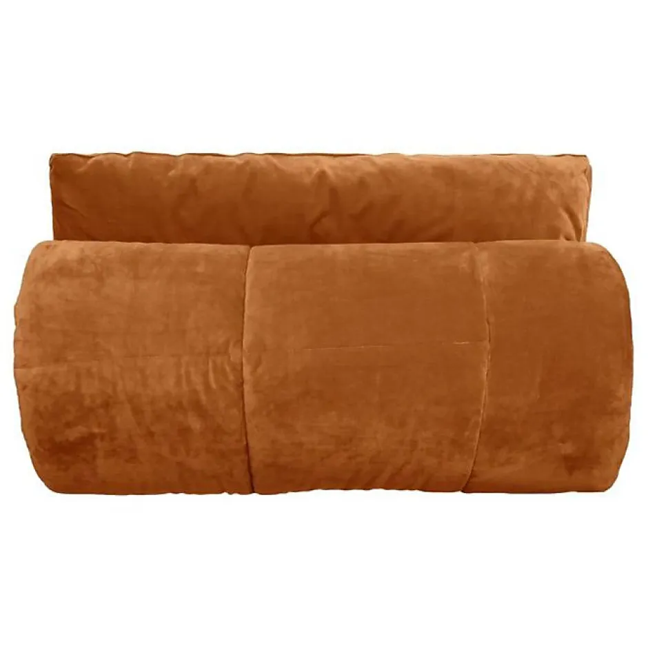 Vent Du Sud Couvre lit velours matelassé "Moki" toutes dimensions - Moki Camel - 180 x 240 cm pour lit 1 place Best