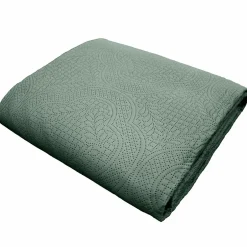 Douceur D'Intérieur Couvre-lit 2 personnes microfibre 220x240 + 2 housses de coussins