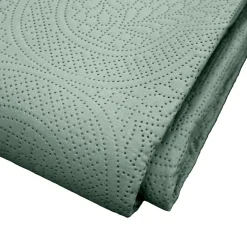Douceur D'Intérieur Couvre-lit 2 personnes microfibre 220x240 + 2 housses de coussins