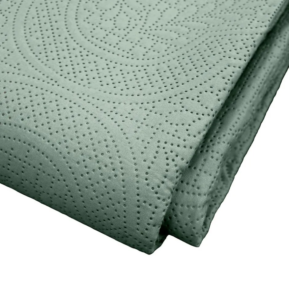 Douceur D'Intérieur Couvre-lit 2 personnes microfibre 220x240 + 2 housses de coussins