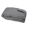Couvre-Lit en microfibre matelassée (240x220 cm - Ardoise)
