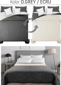 Tutumi COUVRE-LIT DIAMANTE 200X220 GREY Sale
