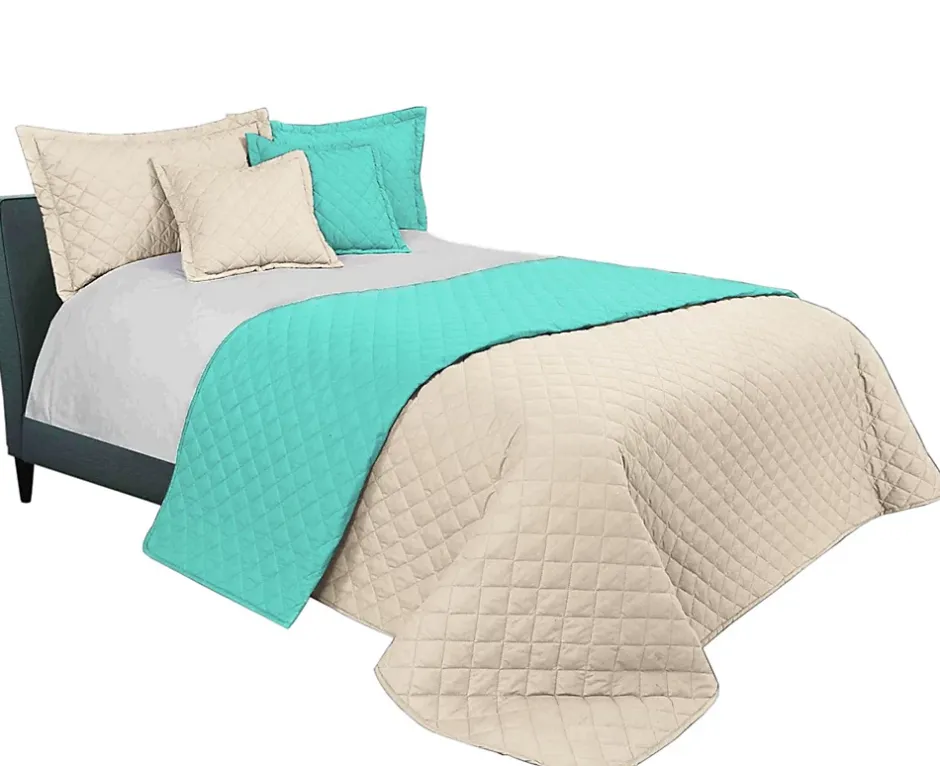 Tutumi COUVRE-LIT INEZ 220X240 BEIGE MINT Hot