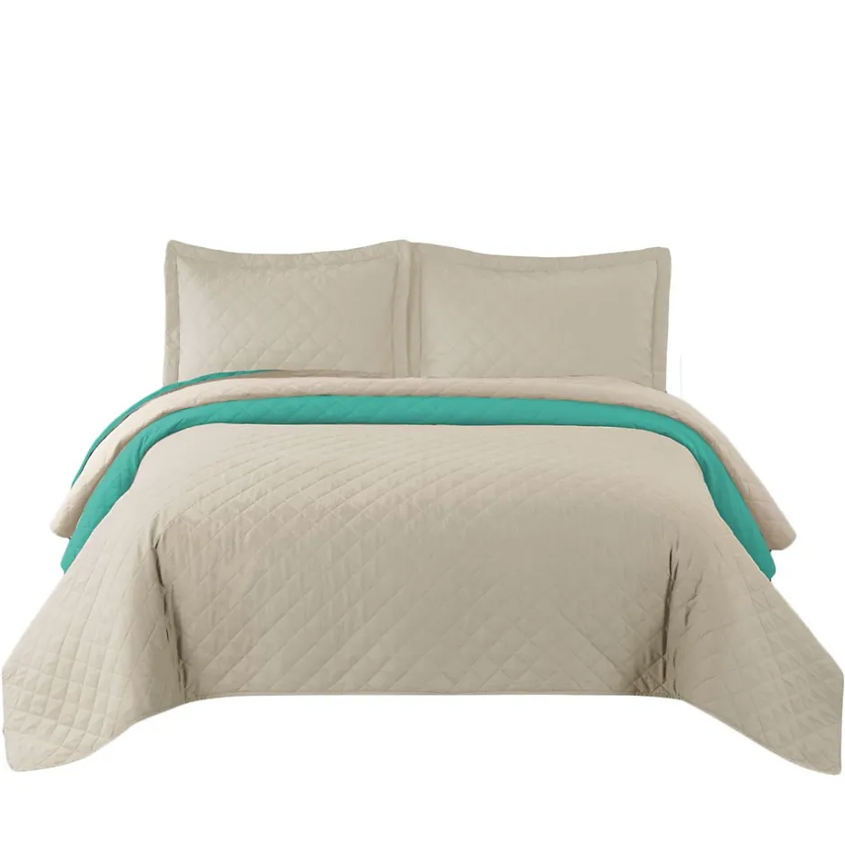 Tutumi COUVRE-LIT INEZ 220X240 BEIGE MINT Hot