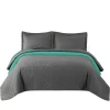 Tutumi COUVRE-LIT INEZ 220X240 GREY MINT