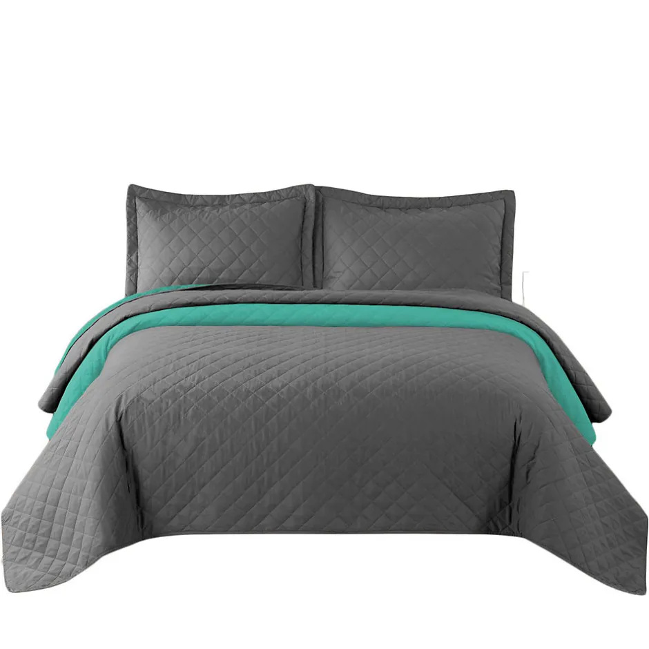 Tutumi COUVRE-LIT INEZ 220X240 GREY MINT