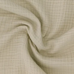 Linnea Couvre-lit 260x240 cm coton collection PAROS beige chanvre
