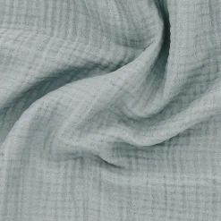 Linnea Couvre-lit 150x200 cm coton collection PAROS vert lichen