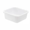 Gilac Cuvette alimentaire carrée emboitable 7 L - blanc