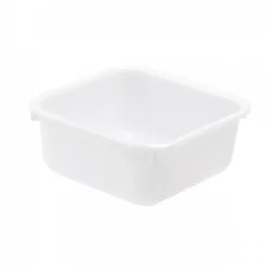 Gilac Cuvette alimentaire carrée emboitable 3 L - blanc Best