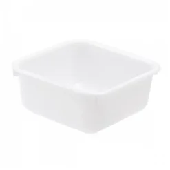 Gilac Cuvette alimentaire carrée emboitable 4,5 L - blanc Discount