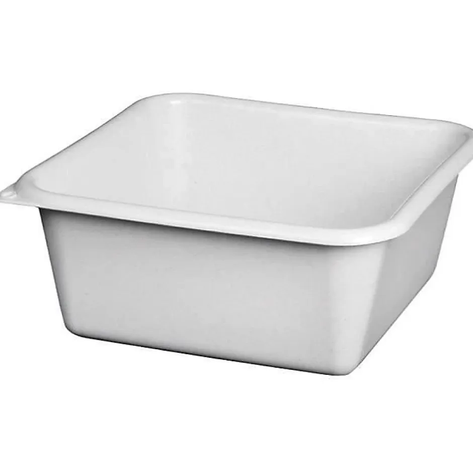 Gilac Cuvette carrée - 32 cm - 8. 5 L - gris moucheté Sale
