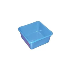 Gilac Cuvette carrée - 38 cm - 15 L - bleu