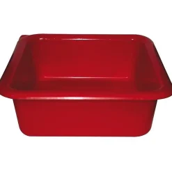 Gilac Cuvette carrée - 24 cm - 3 L - rouge Sale