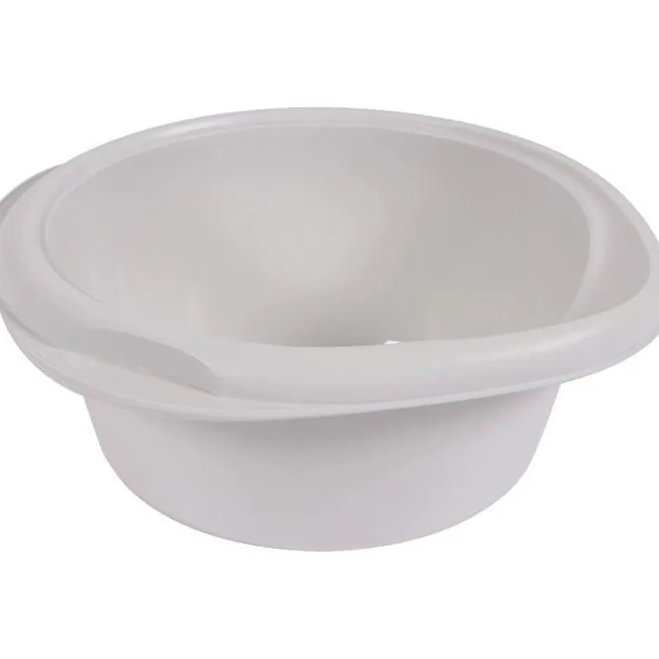Eda Plastique Cuvette ronde - D: 36.6 cm - 7.6 L - blanc cérusé Hot