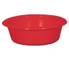 Cuvette ronde rouge 6,5L Ø36 x H. 12 cm