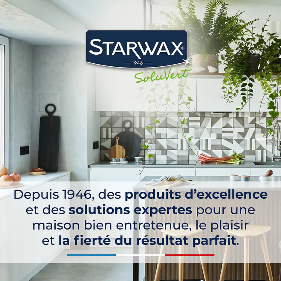 Starwax Déboucheur 3 en 1 aux enzymes SoluVert 1L