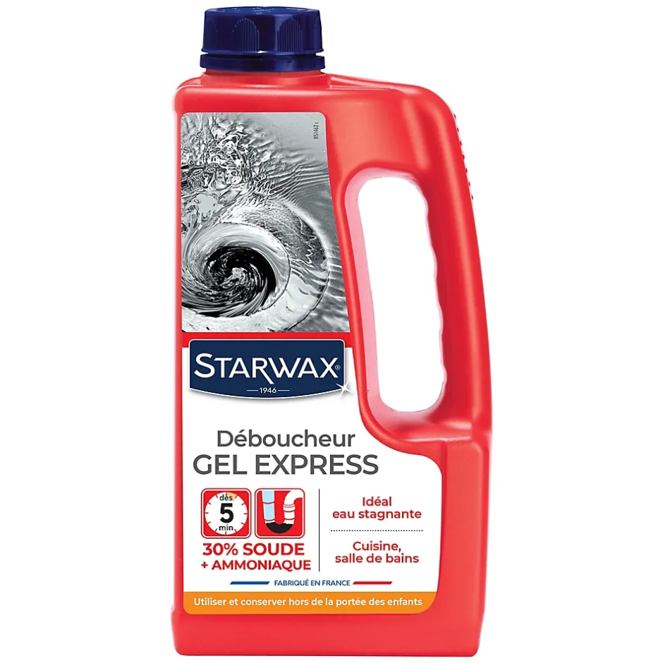 Starwax Déboucheur express canalisations 1L New