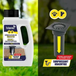 FULGURANT SANITAIRE Déboucheur égouts surpuissant Fulgurant 500g Clearance