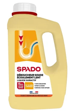 Spado Déboucheur liquide cuisine et salle de bain 1L