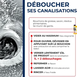 Starwax Déboucheur liquide de soude suractif 1L Clearance
