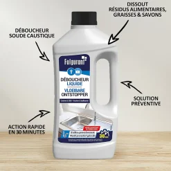 Epur Déboucheur soude caustique Fulgurant 1L Discount