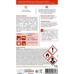 Starwax Décapant cire tomettes et terres cuites 1L