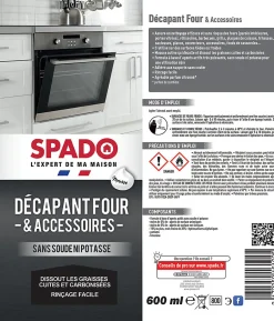 Spado Décapant pour four et accessoires 600ml