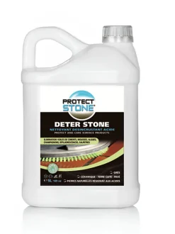 Protect stone Décapant Voile de Ciment et mousse Nettoyant puissant pour Pierre Naturelle, Marbre, Carrelage, Béton Int/Ext 1L (20m²)