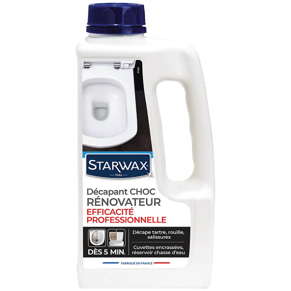 Starwax Décapant WC choc rénovateur 1L