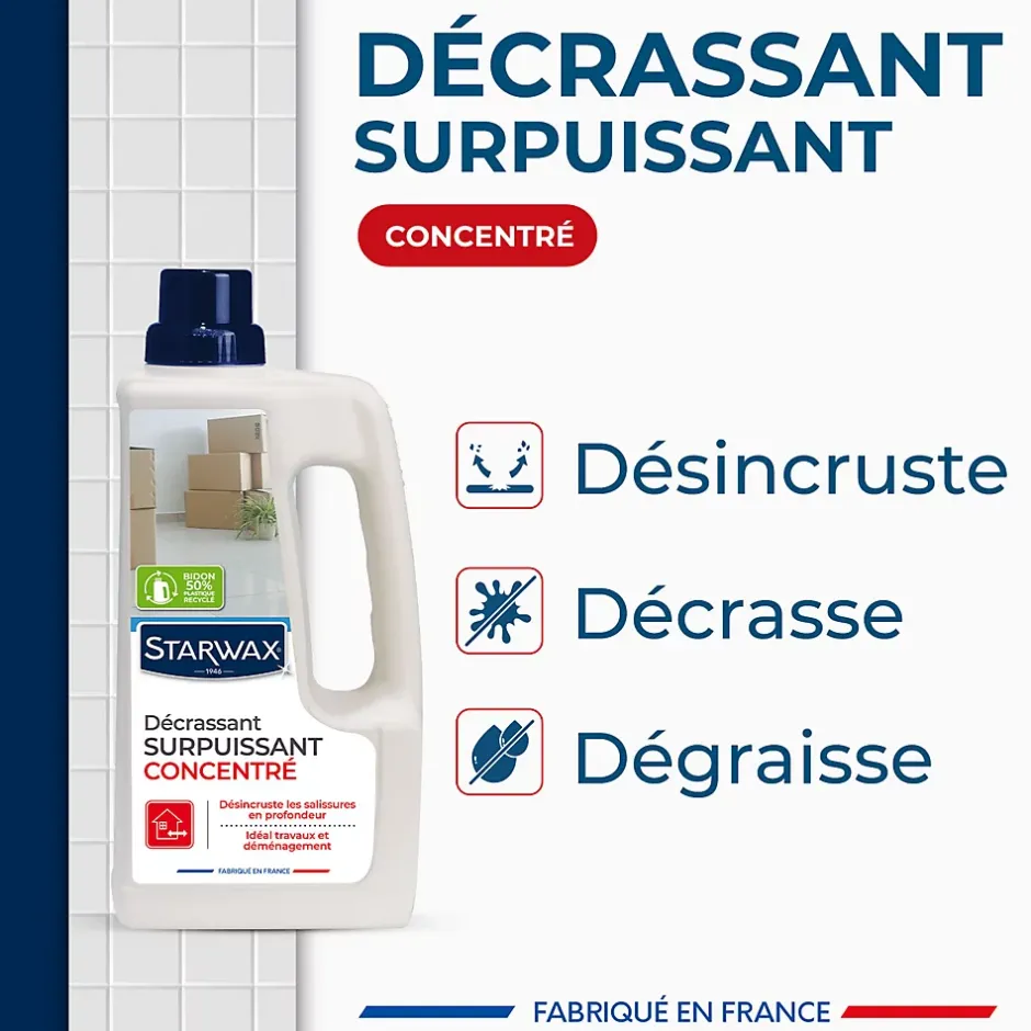 Starwax Décrassant surpuissant concentré de cuisine 1L New