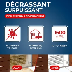 Starwax Décrassant surpuissant concentré de cuisine 1L New