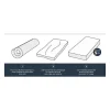 Deko Dream Matelas mousse Kiva 90 x 190 cm - Confort ferme - 16 cm Sale