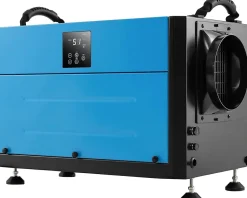 Giantex Deshumidificateur d Air Industriel 73,5L/Jour, 20%-90% Humidité, 2 Méthodes Drainage, Bleu Best