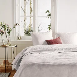 Atmosphera Créateur D'Intérieur Dessus de lit + 2 taies Dolce - ivoire 240x260 cm - Atmosphera Clearance