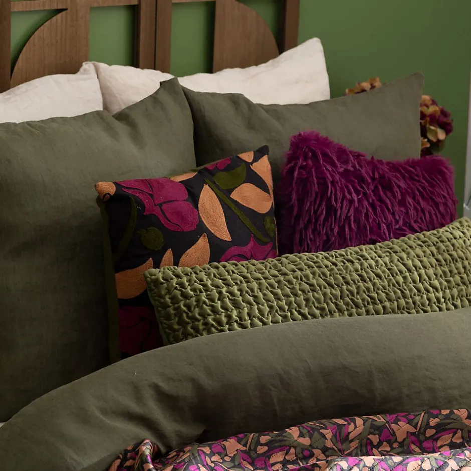 Atmosphera Créateur D'Intérieur Dessus de lit Bellissima violet 260x240cm - Atmosphera