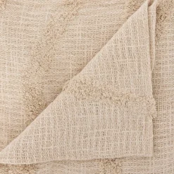 Atmosphera Créateur D'Intérieur Dessus de lit Daisy 240x260cm beige - Atmosphera