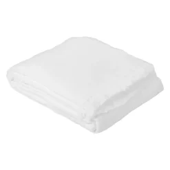 Dessus de lit gaze de coton (180x250 cm - Blanc) Hot