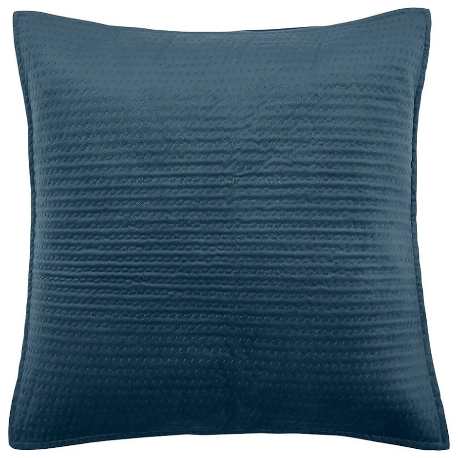 Atmosphera Créateur D'Intérieur Dessus de lit Lilou bleu egéen 260x240cm - Atmosphera New