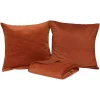 Atmosphera Créateur D'Intérieur Dessus de lit Lilou terracotta 260x240cm - Atmosphera