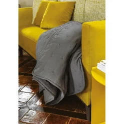 Toison d'Or Dessus de lit matelassé aspect lavé-froissé